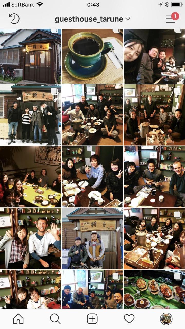 Otaru Guest House Tarune Exterior foto